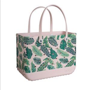 NWT Original PALM Print Large Bogg Bag Tote - HTF